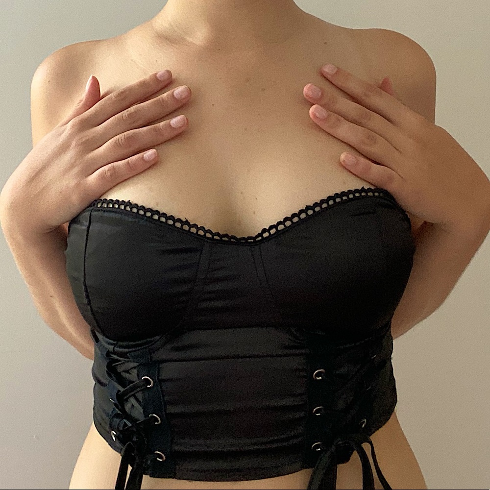 Nasty Gal Bustier Top